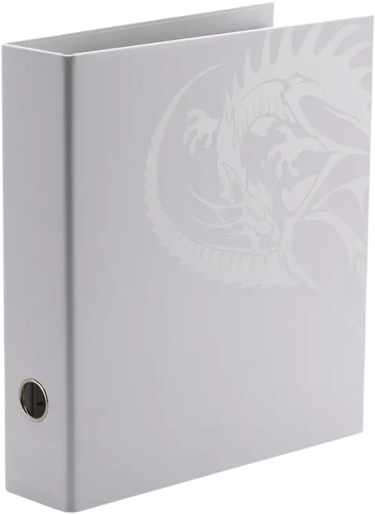 Dragon Shield: Sanctuary Slipcase Binder - White Dragon Shield: Sanctuary Slipcase Binder - White